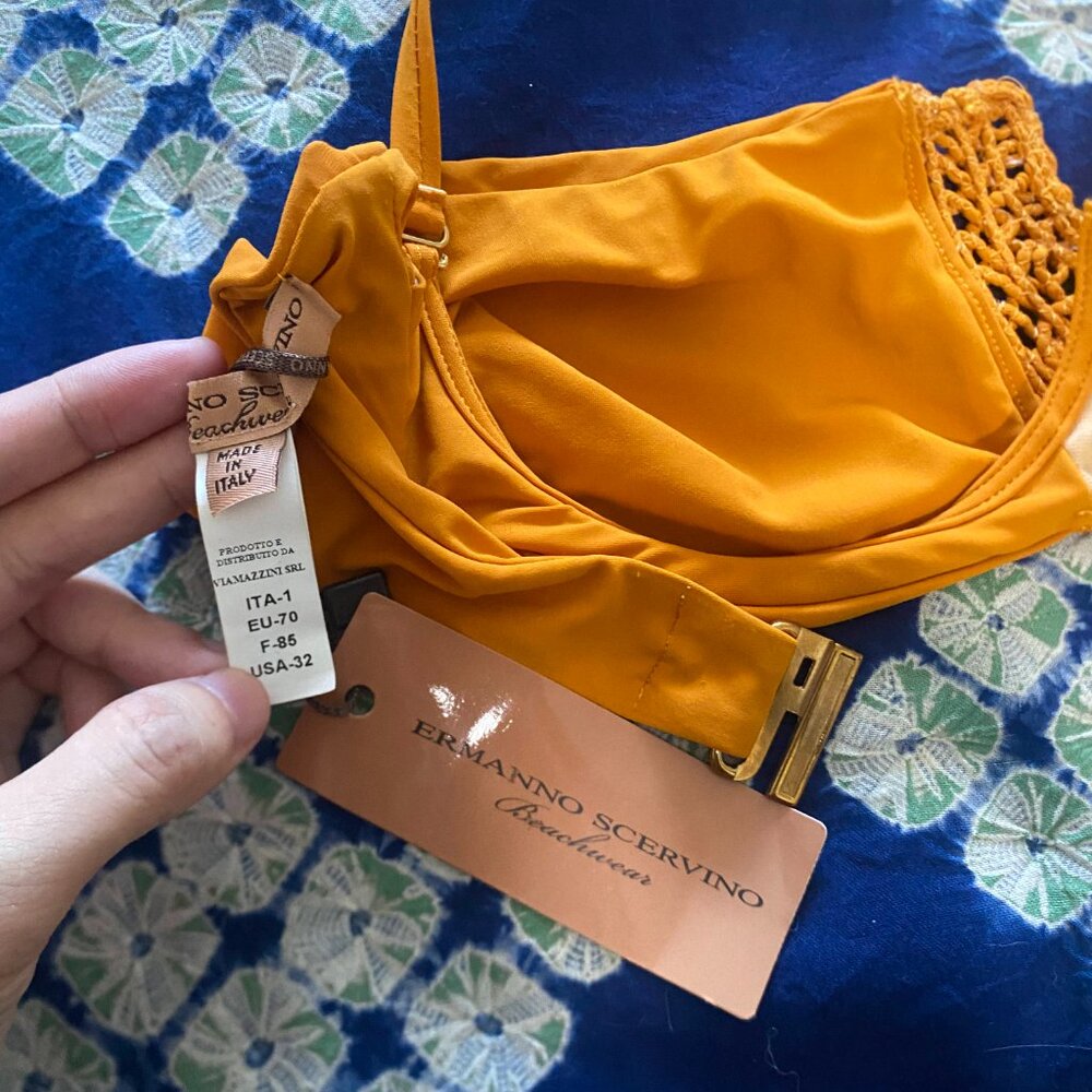 ERMANNO SCERVINO bikini top NWT - Picture 4 of 4
